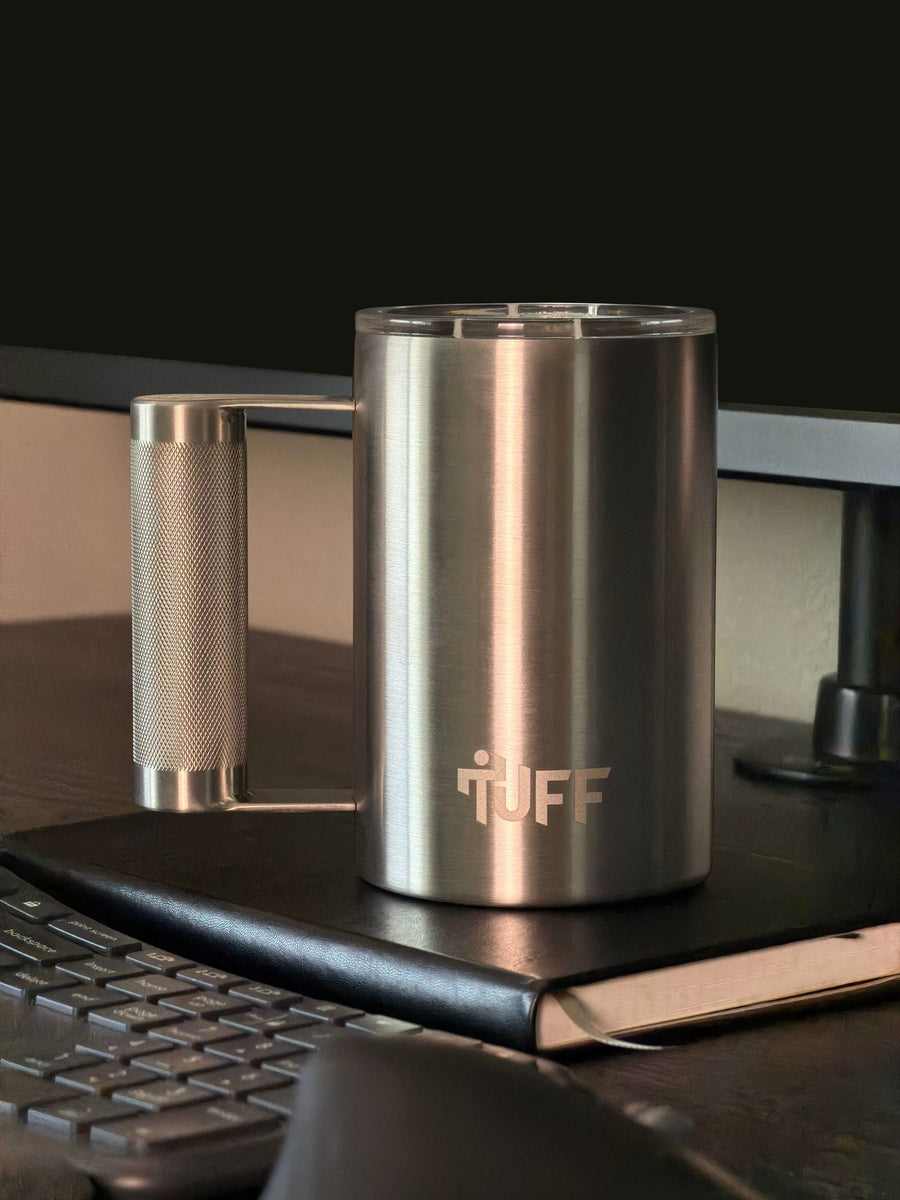 Tuff Mug in training environment